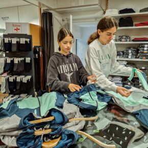 Seraina Mode Schiers, Teilnahme am Lehrstellenparcours organisert vom HGVVP