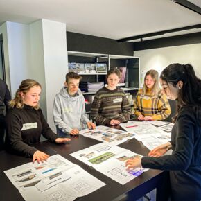 architetta schiers ag Schiers, Teilnahme am Lehrstellenparcours organisert vom HGVVP