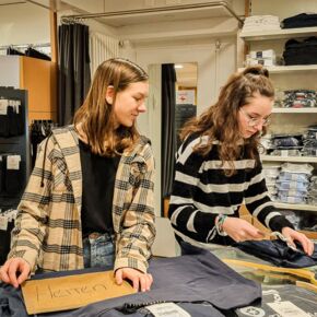 Seraina Mode Schiers, Teilnahme am Lehrstellenparcours organisert vom HGVVP