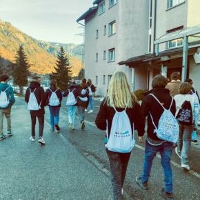 Hotel Restaurant Pizzeria Alpina Schiers, Teilnahme am Lehrstellenparcours organisert vom HGVVP