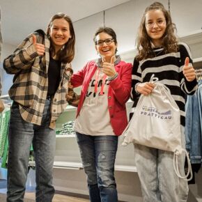 Seraina Mode Schiers, Teilnahme am Lehrstellenparcours organisert vom HGVVP